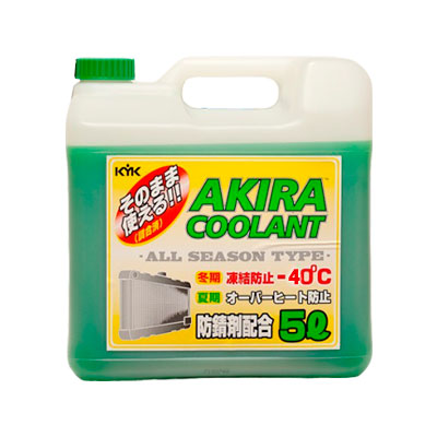 Антифриз внесезонный Akira Coolant -40 зеленый 5л