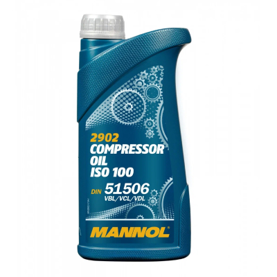 Масло компрессорное минеральное Mannol Compressor Oil ISO 100 1L