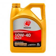 Масло моторное п/с.IDEMITSU SN/CF SAE 10W40 4л