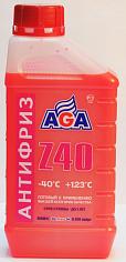 Антифриз AGA-ZC красный,1л.