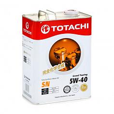 Масло моторное синт.TOTACHI Grand Touring SN SAE 5W40 4л