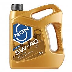 Масло моторное п/с. NGN SYNT-S A-LINE 5W40 SL/CF 4л