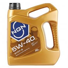 Масло моторное п/с. NGN Synt-s SAE 5W40 4л.