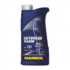 Масло моторное п/с. для лодок Mannol TD/NMMA TC-W3 1л.