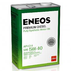 Масло моторное синт.Eneos Premium Diesel Cl-4 SAE 5W40 4л