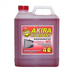 Антифриз внесезонный Akira Coolant -40 красный 4л