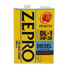 Масло моторное синт. IDEMITSU ZEPRO DIESEL DL-1 SAE 5W30 4л