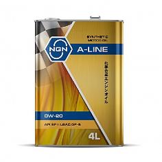 Масло моторное синт. NGN A-Line SAE 0W20 SP/ILSAC GF-6 4л