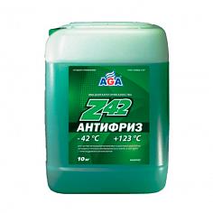 Антифриз, готовый к применению, зеленый -42С AGA ANTIFREEZE AGA-Z42, PREMIX 10кг