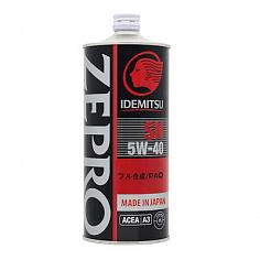 Масло моторное синт. IDEMITSU ZEPRO RACING SN SAE 5W40 1л