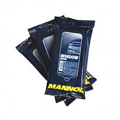 Салфетки для очистки стекол и зеркал /Window Wipes MANNOL (36) 1118