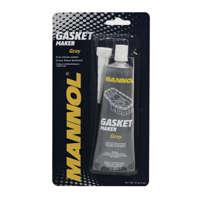 Герметик серый силиконовый (-40С - +230С) Silicone-Gasket grey 85гр.