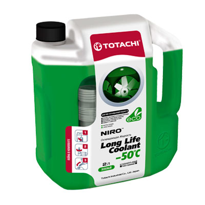 Антифриз TOTACHI NIRO LLC GREEN -50 C 2л