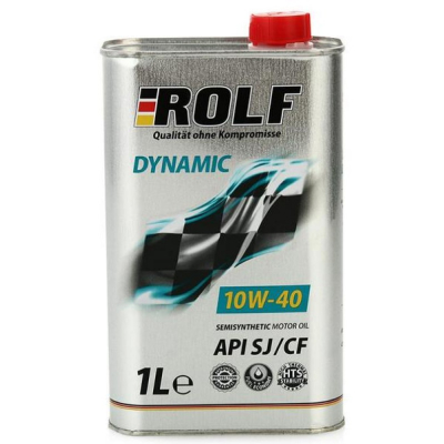 Масло моторное п/c. ROLF Dynamic SJ/CF  SAE 10W40 1л