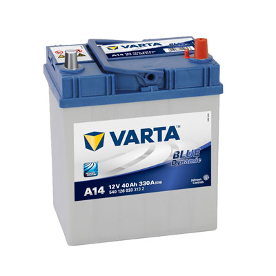 VARTA BDn 40 А/ч о.п. яп. кл. (540 126)