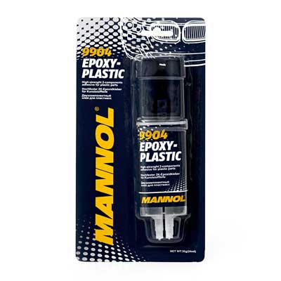Клей для пластмасс 5-мин Epoxi-Plast MANNOL 30гр.