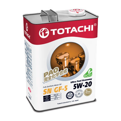 TOTACHI   Ultra Fuel  Fully Synthetic  SN     5W-20      4л