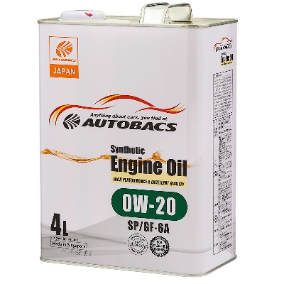 Масло моторное Autobacs Engine Oil FS 0W20 SP/GF-6A, 4л