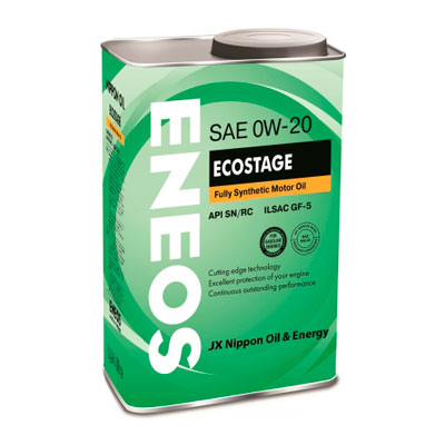 ENEOS   Ecostage    100% Synt.   SN   0W20   0.94л