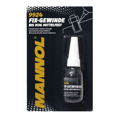 Фиксатор резьбы демонтируемый Fix-Gewinde mittelfest Mannol 10мл.