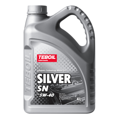Масло моторное п/с.Teboil Silver SAE 5W40 4л.