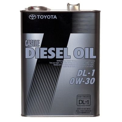 Масло моторное TOYOTA DIESEL OIL DL-1 0W30 4л