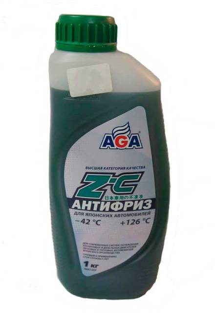 Антифриз AGA-ZC зеленый,1л.
