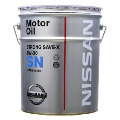 Масло моторное Nissan Strong Save X SAE 5W30 20л