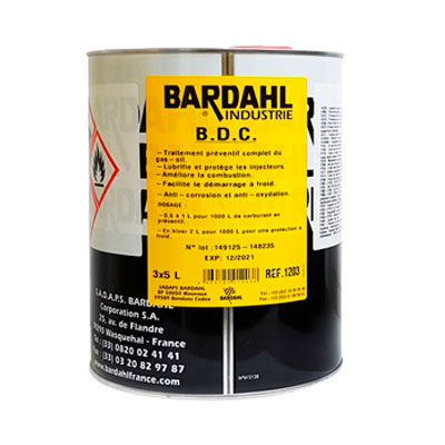 BARDAHL BDC Присадка в дизельное топливо 5л
