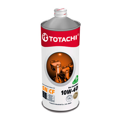 TOTACHI    Eco  Gasoline  Semi-Synthetic  SN/CF    10W-40      1л