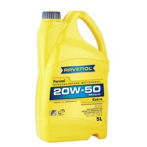 Масло моторное мин.Ravenol Formel Extra SAE 20W50 5л.