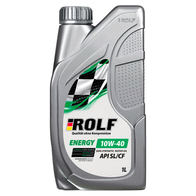 Масло моторное п/c. ROLF Energy SL/CF  SAE 10W40 1л пластик