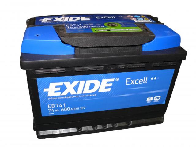 АКБ Exide-74R Excell EB741