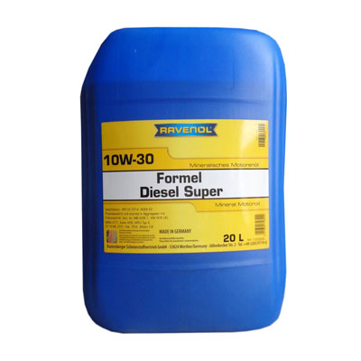 Масло моторное мин.Ravenol Formel Diesel Super 10W30 20л.