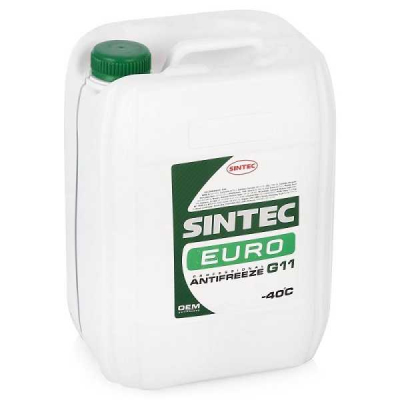 Антифриз SINTEC евро G11 зеленый 10кг