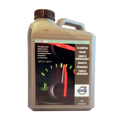 Антифриз готовый к прим. VOLVO Coolant/Kuehlerfrostschutz (4л)