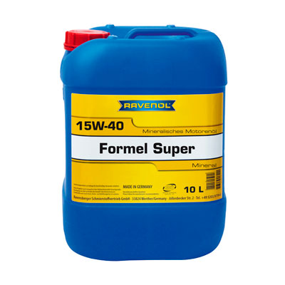 Масло моторное мин Ravenol Formel Super SAE 15W40 SF-CD 10л