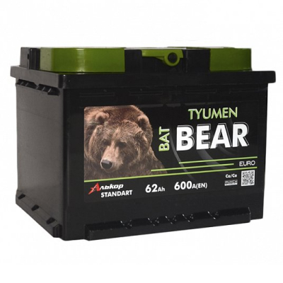 АКБ Tyumen BatBear 62 А/ч L