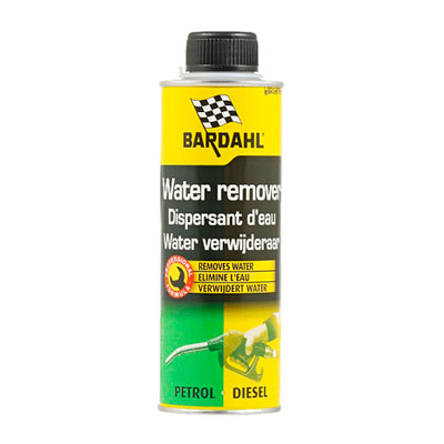 BARDAHL WATER REMOVER Присадка в топливо для удаления влаги бенз.+диз. 0,3л