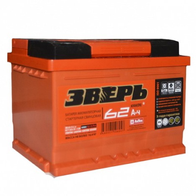 АКБ Зверь 62 А/ч L о/п