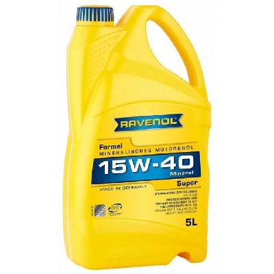 Масло моторное мин Ravenol Formel Super SAE 15W40 SF-CD 5л