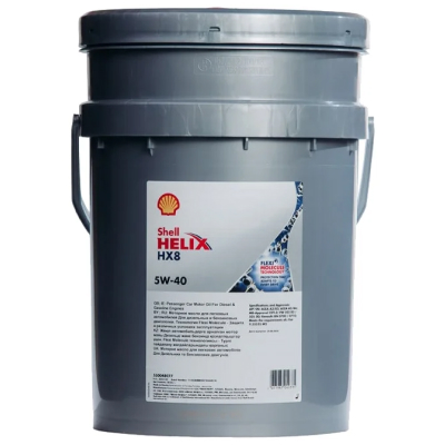 Shell Helix HX8  / Syn       5W-40 20л