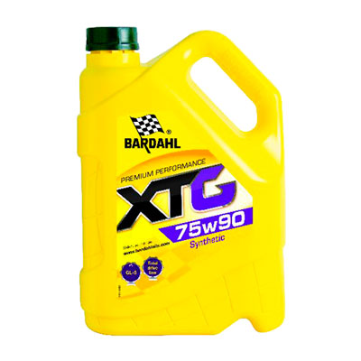 BARDAHL 75W90 GL4/5 XTG 5L (п/синт. трансмисионное масло)