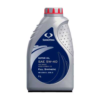 Масло моторное SsangYong 5W30 (100% синтетика) (1л)