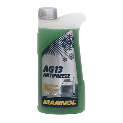 Антифриз Mannol AG13 зеленый готовый (-40*C) 1л
