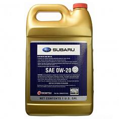 Масло моторное синт. Subaru SAE 0W20 3.780л