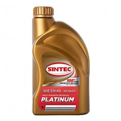 Масло моторное синт. SINTEC PLATINUM SN/CF 5W40 1л.