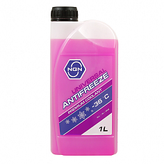 Антифриз, готовый раствор UNIVERSAL ANTIFREEZE G12++ -36 фиолетовый 1л