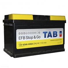 65 Ач Tab Magic Stop&Go EFB о/п