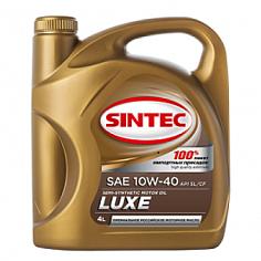 Масло моторное п/с. SINTEC Люкс 10W40 4л.